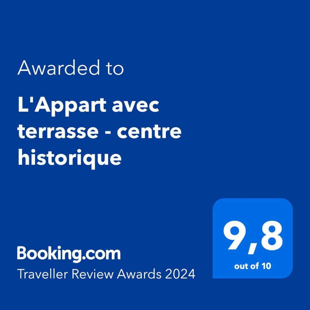 L'Appart Avec Terrasse - Centre Historique Barr Exteriör bild